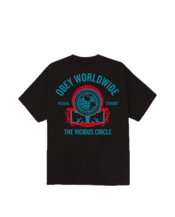 Obey Vicious Circle Tee Black 165264428_BLK
