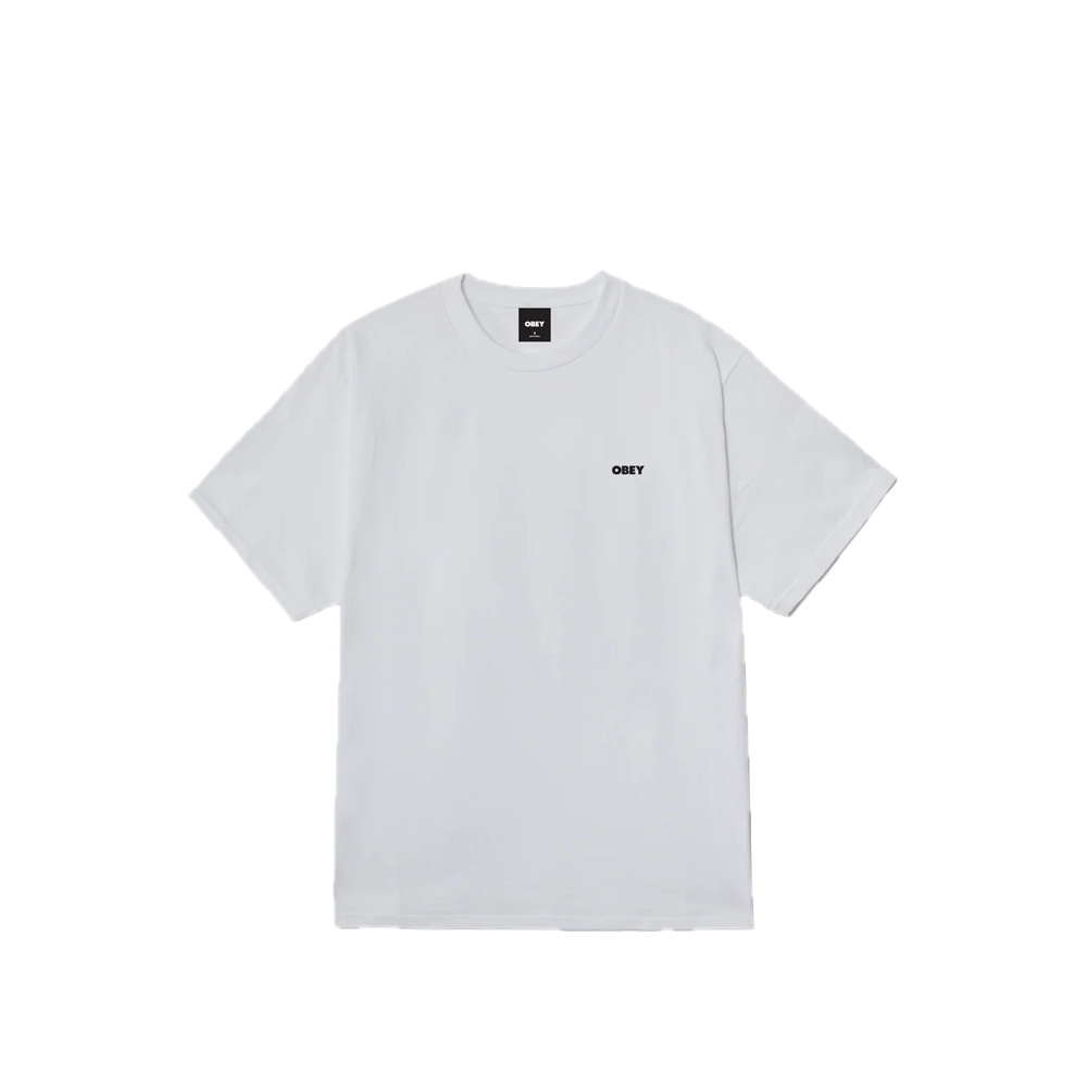 Obey Resistance Skull Tee White 165264484_WHT - Image 2