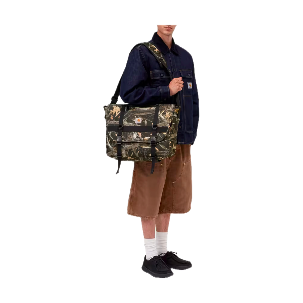 Carhartt WIP Jake Messenger Bag Camo Feather Tree / Black I035347_3X5_XX