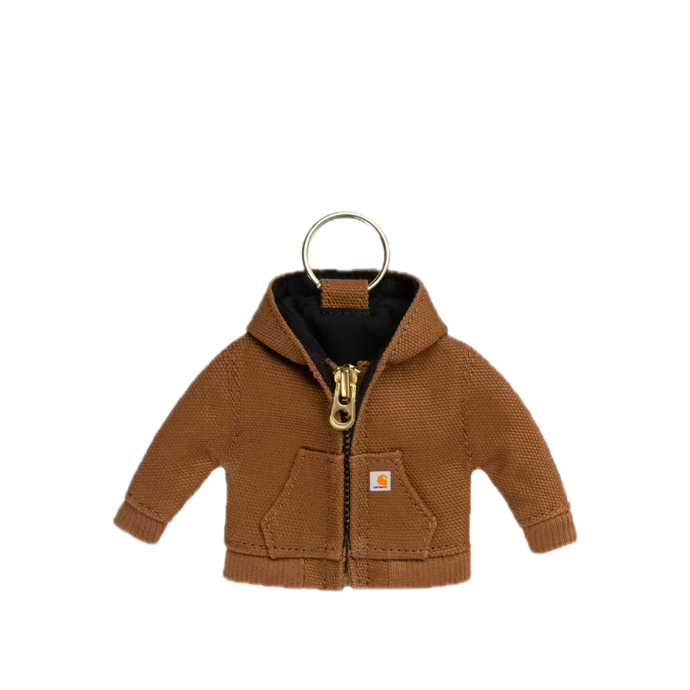 Carhartt Wip Mini Active Jacket Keychain Hamilton Brown I036419_HZ_XX