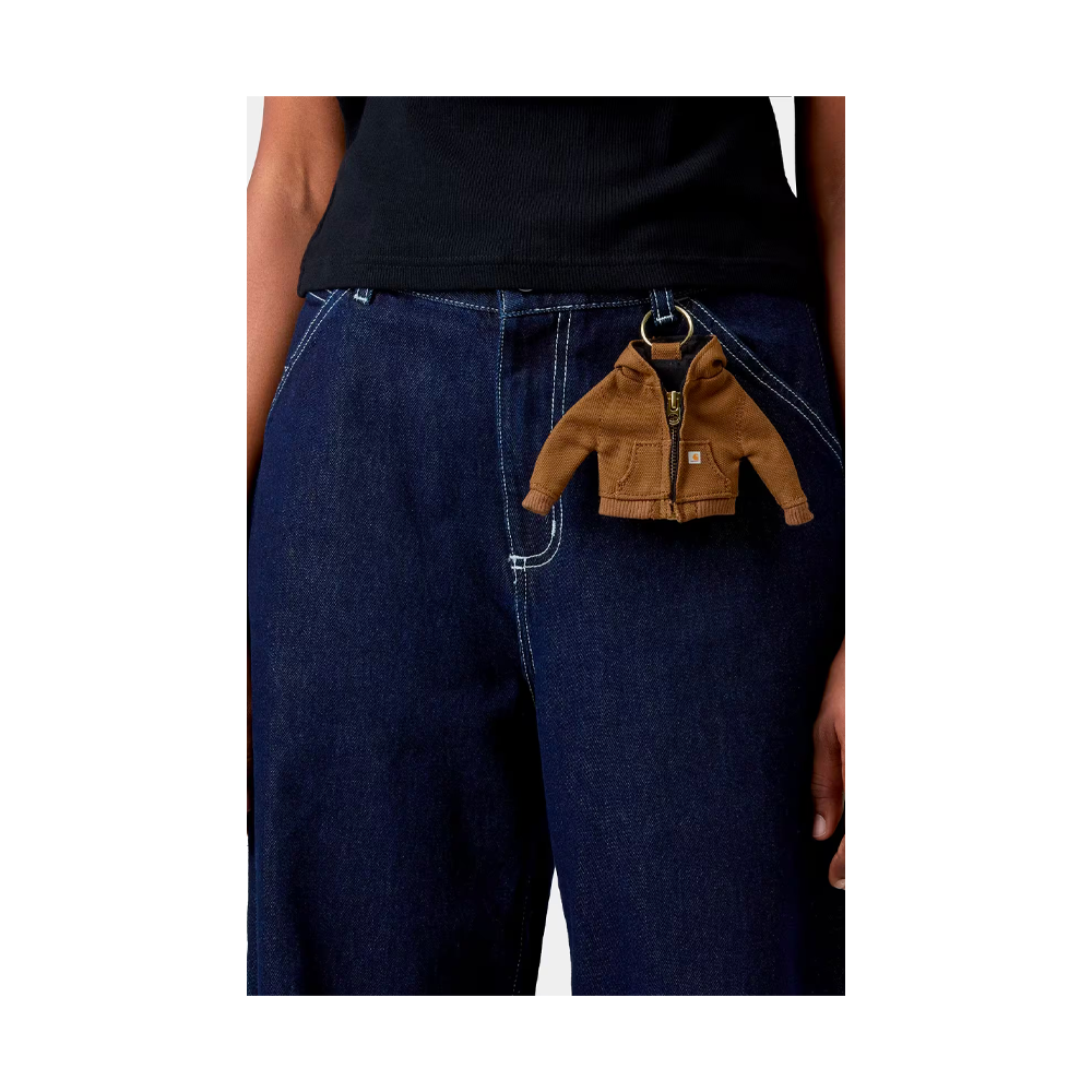 Carhartt Wip Mini Active Jacket Keychain Hamilton Brown I036419_HZ_XX