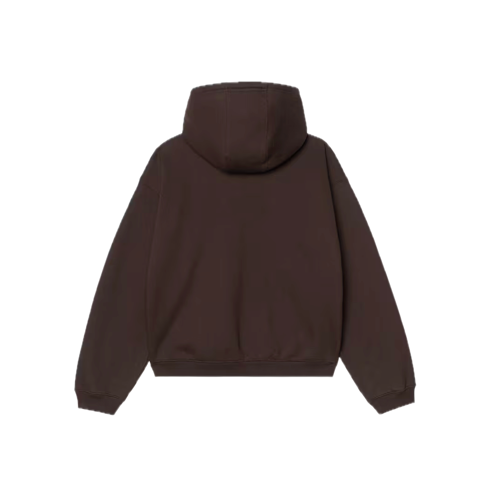 Carhartt WIP Hooded Ebbert Jacket Tobacco / White I037114_3XN_XX