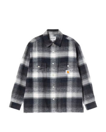 Carhartt WIP L/S Esterson Shirt Esterson Check / Dark Navy I037139_3ZH_XX