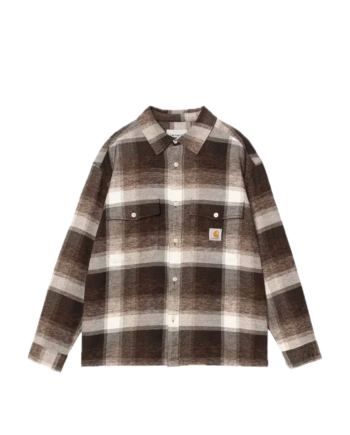 Carhartt WIP L/S Esterson Shirt Esterson Check / Tobacco I037139_3ZI_XX