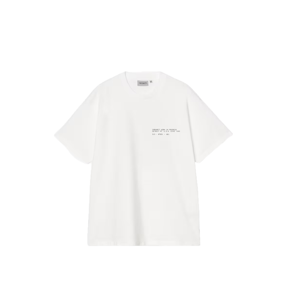 Carhartt WIP S/S Feather Progress T-Shirt White I037227_02_XX