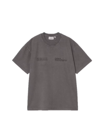 Carhartt WIP S/S Boxed T-Shirt Soot (Garment dyed) I037256_26_GD