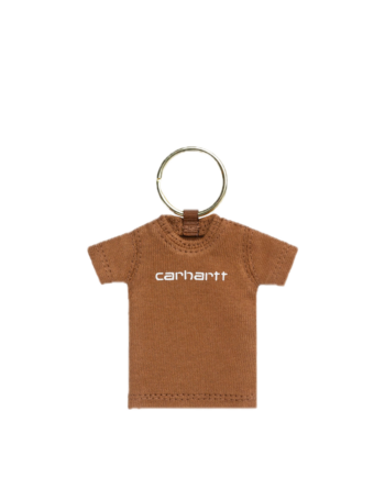 Carhartt Wip Mini Script T-Shirt Keychain Hamilton Brown I037324_HZ_XX