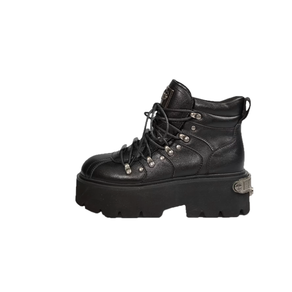 Buffalo Brake Hike Lo Vegan Nappa Black 02752261 - Image 2