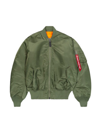 Alpha Industries MA-1 Heritage Bomber Jacket Sage Green 100101-01