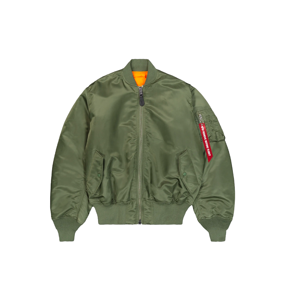 Alpha Industries MA-1 Heritage Bomber Jacket Sage Green 100101-01