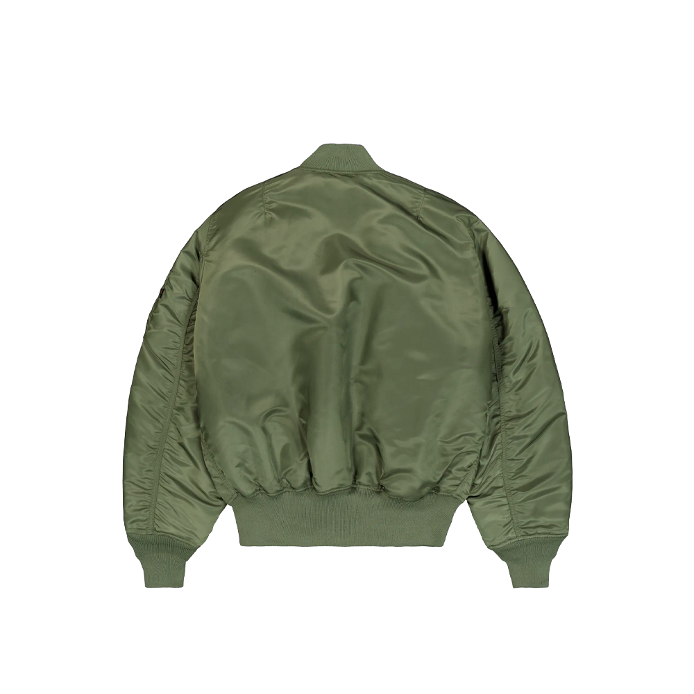 Alpha Industries MA-1 Heritage Bomber Jacket Sage Green 100101-01 - Image 2