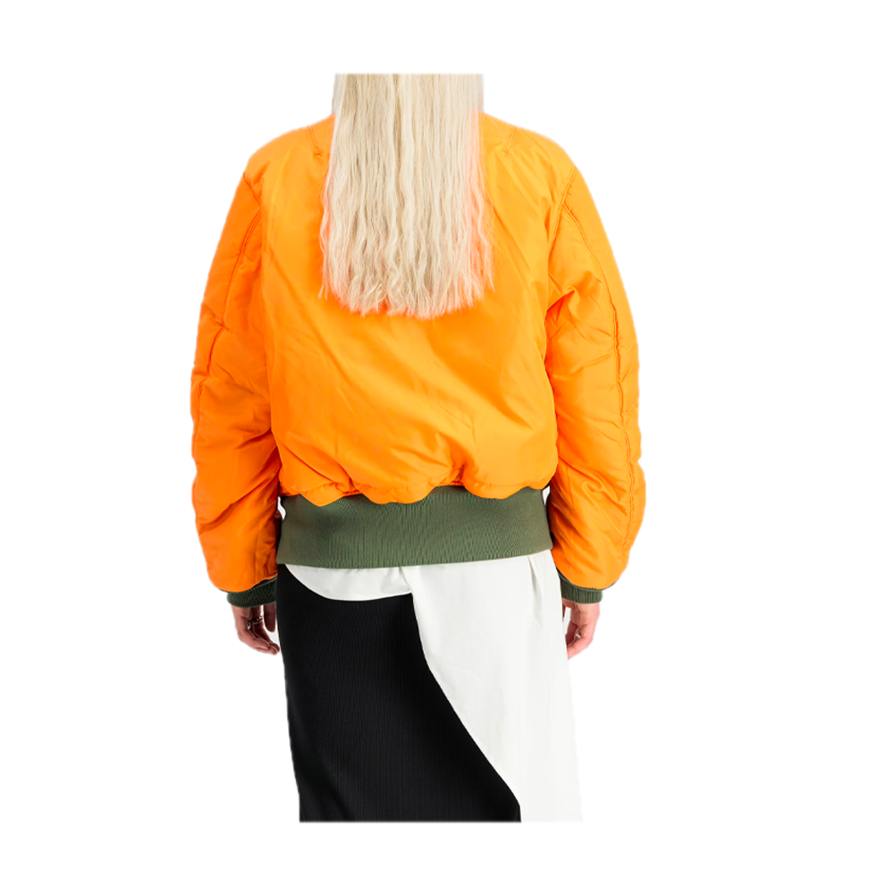 Alpha Industries MA-1 Heritage Bomber Jacket Sage Green 100101-01 - Image 3
