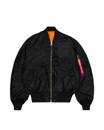Alpha Industries MA-1 Heritage Bomber Jacket Black 100101-03