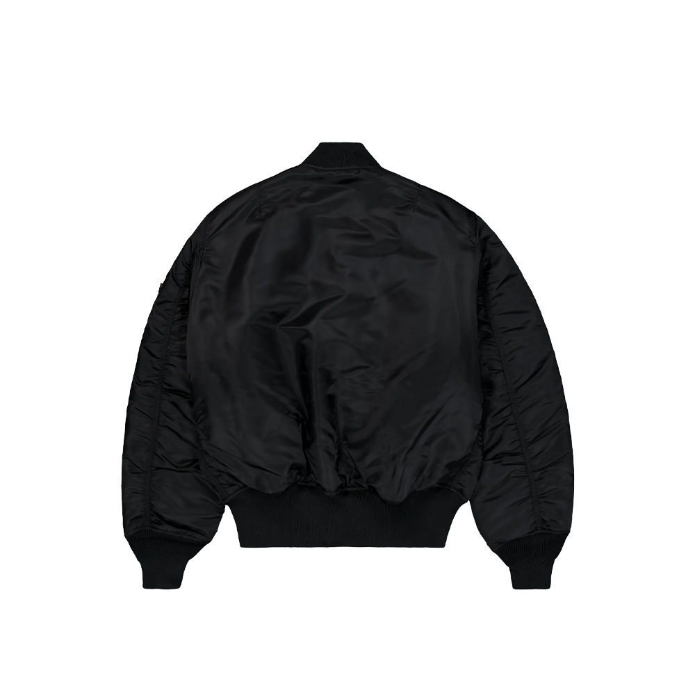Alpha Industries MA-1 Heritage Bomber Jacket Black 100101-03 - Image 2