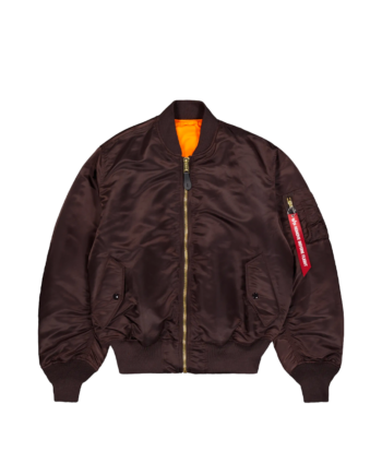 Alpha Industries MA-1 Heritage Bomber Jacket Hunter Brown 100101-696