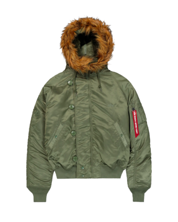 Alpha Industries N-2B Heritage Winter Jacket Sage Green 100105-01