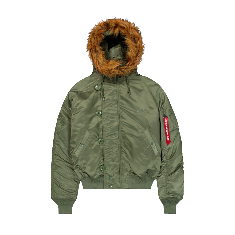 Alpha Industries N-2B Heritage Winter Jacket Sage Green 100105-01