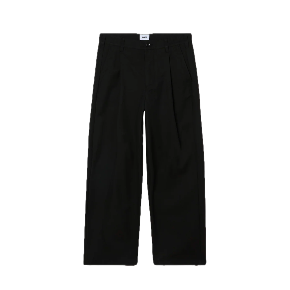 Obey Dean Pleated Pant Black 142020269_BLK