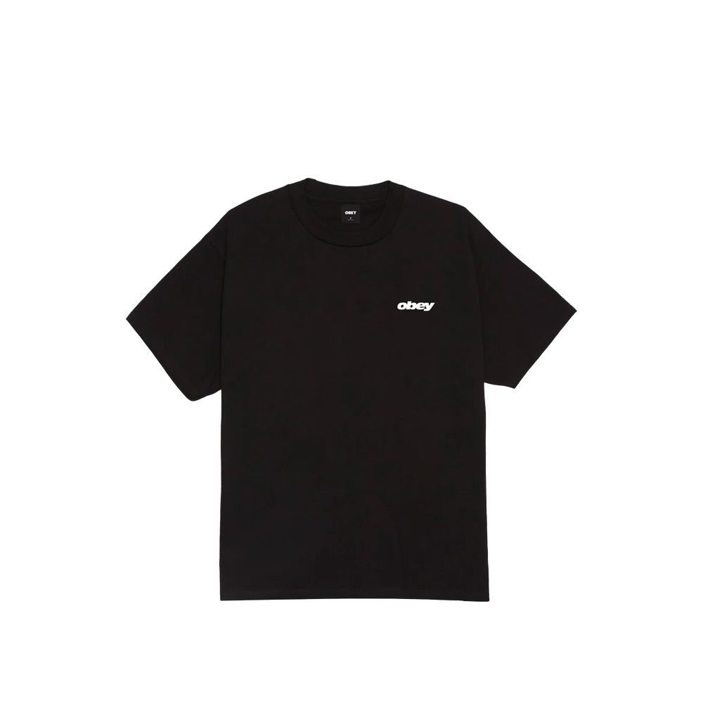 Obey VHS Classic T-Shirt Black 165264440_BLK - Image 2