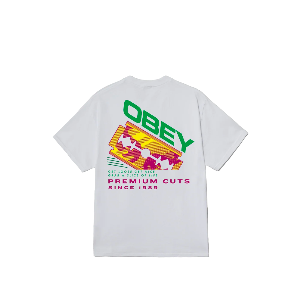 Obey Razor Classic T-Shirt White 165264482_WHT
