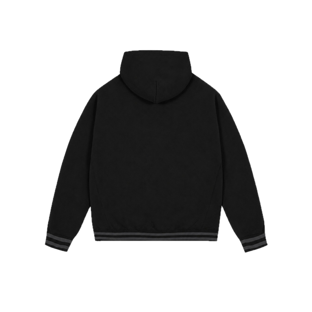 Propaganda College Hoodie Black 26FWPRFE734 - Image 2