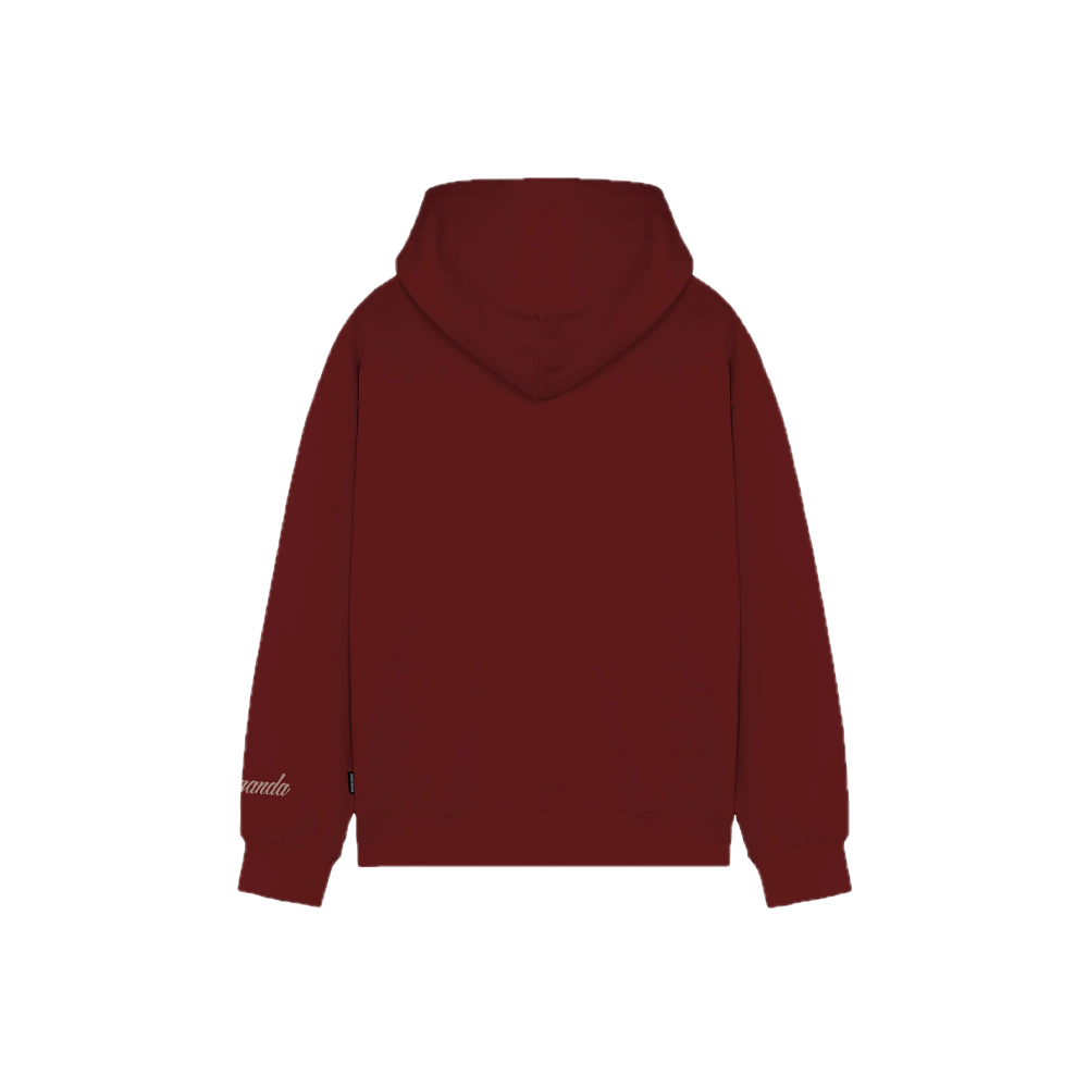 Propaganda Logo Sword Hoodie Red 26FWPRFE742 - Image 2
