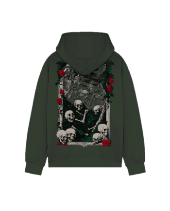Propaganda Ribs Blossom Hoodie Pine 26FWPRFE762