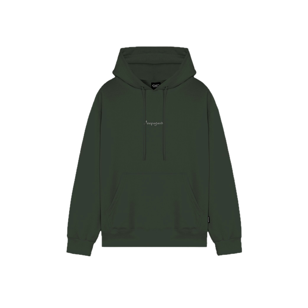 Propaganda Ribs Blossom Hoodie Pine 26FWPRFE762 - Image 2