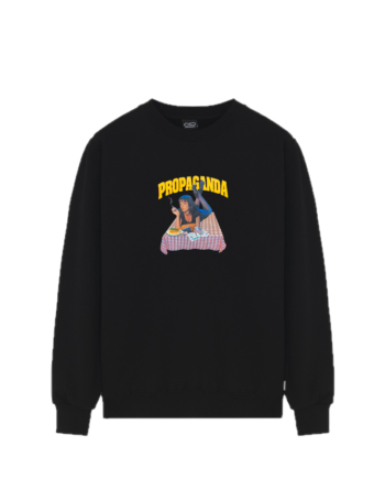 Propaganda Crewneck Fiction Black 26FWPRFE7821