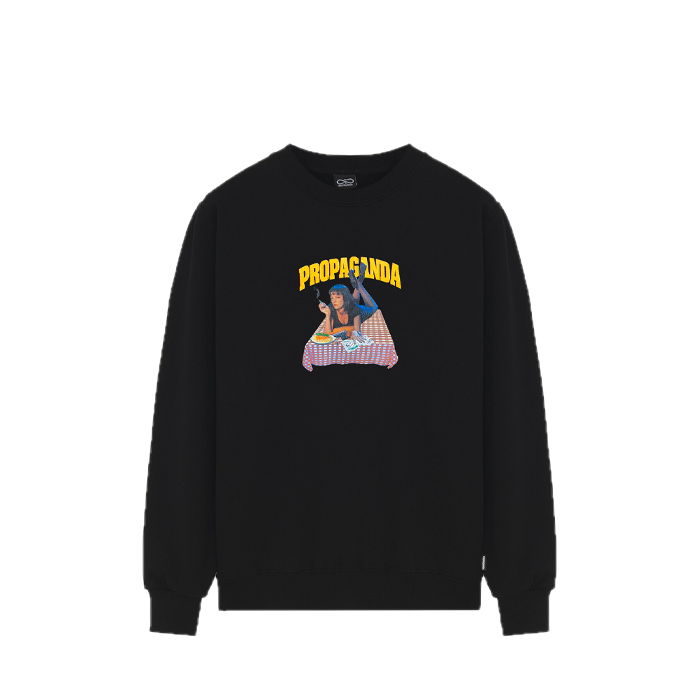 Propaganda Crewneck Fiction Black 26FWPRFE7821