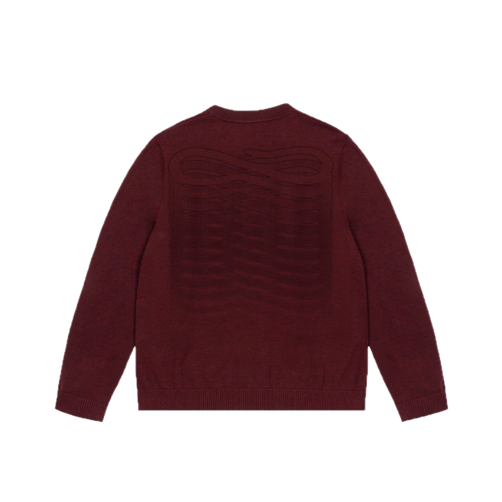 Propaganda Ribs Sweater Burgundy 26FWPROU944