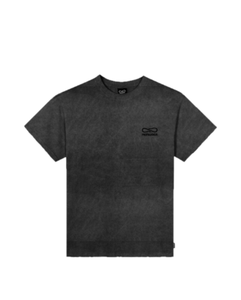 Propaganda Logo Embroidery Tee Stonewash Black 26FWPRTS921