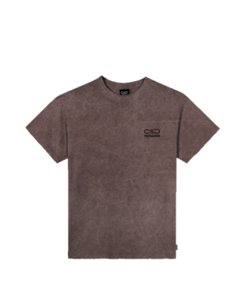Propaganda Logo Embroidery Tee Stonewash Brown 26FWPRTS923