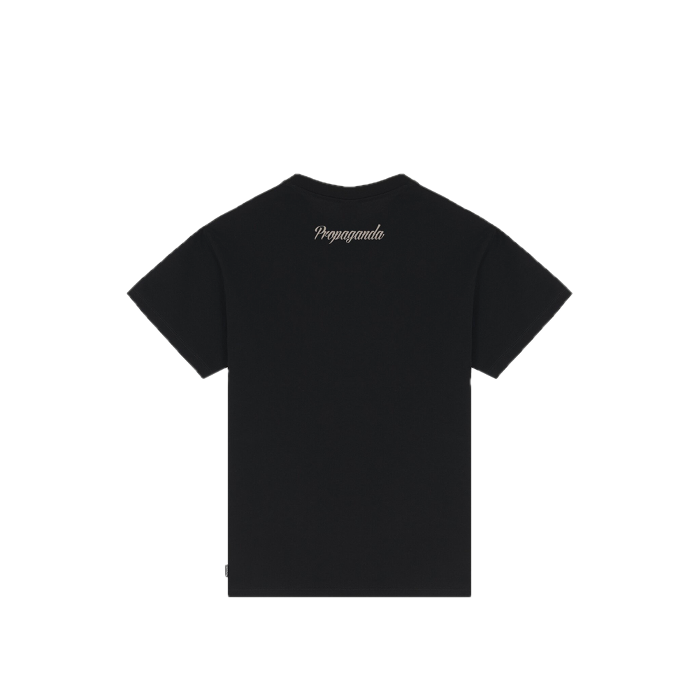 Propaganda Logo Sword Tee Black 26FWPRTS932 - Image 2