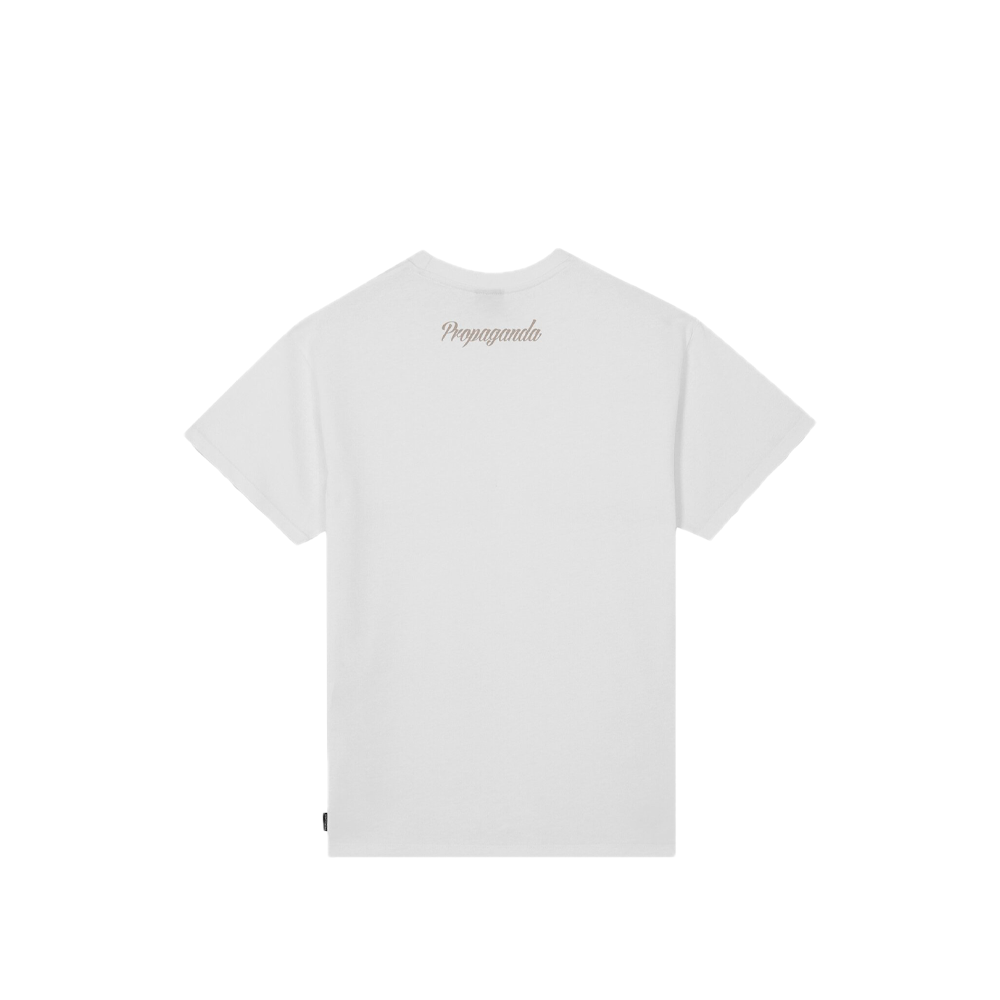 Propaganda Logo Sword Tee White 26FWPRTS933 - Image 2