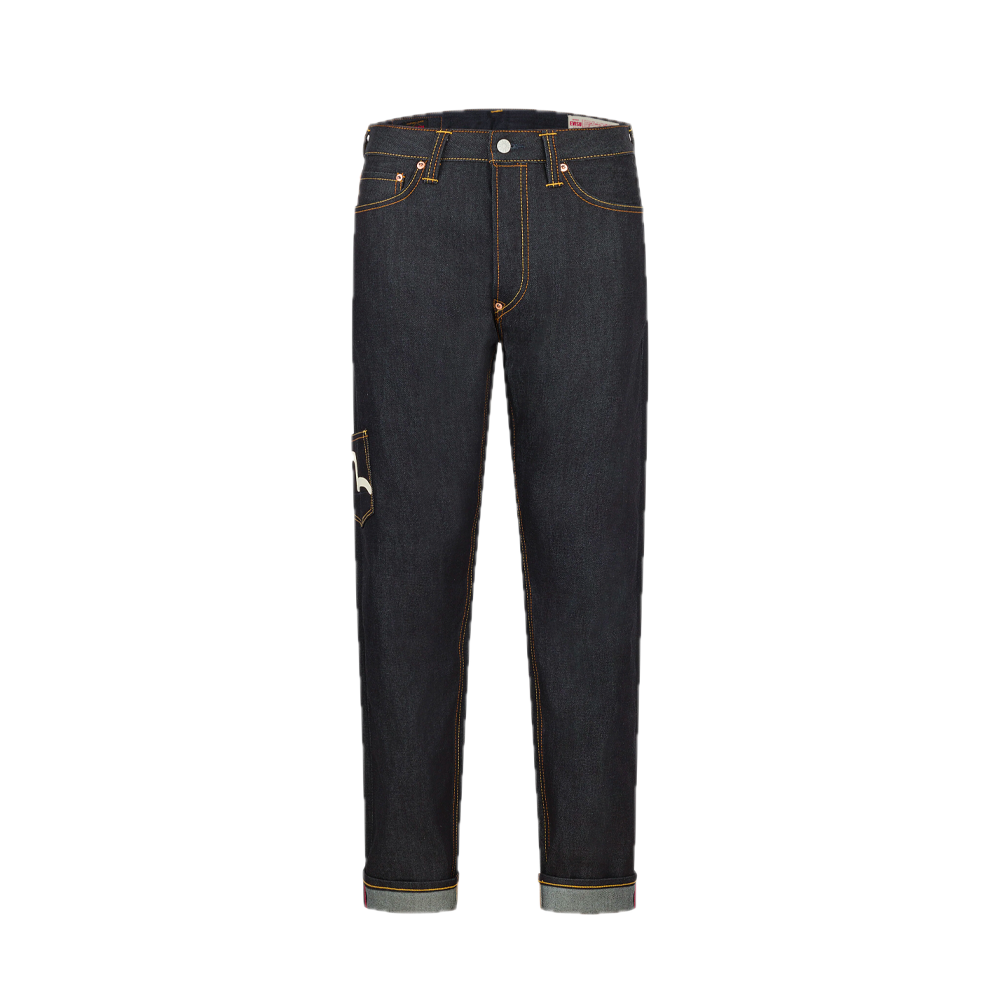 Evisu Multi-Pocket Regular Fit Jeans Indigo 2EAHTM4JE125600DN - Image 2