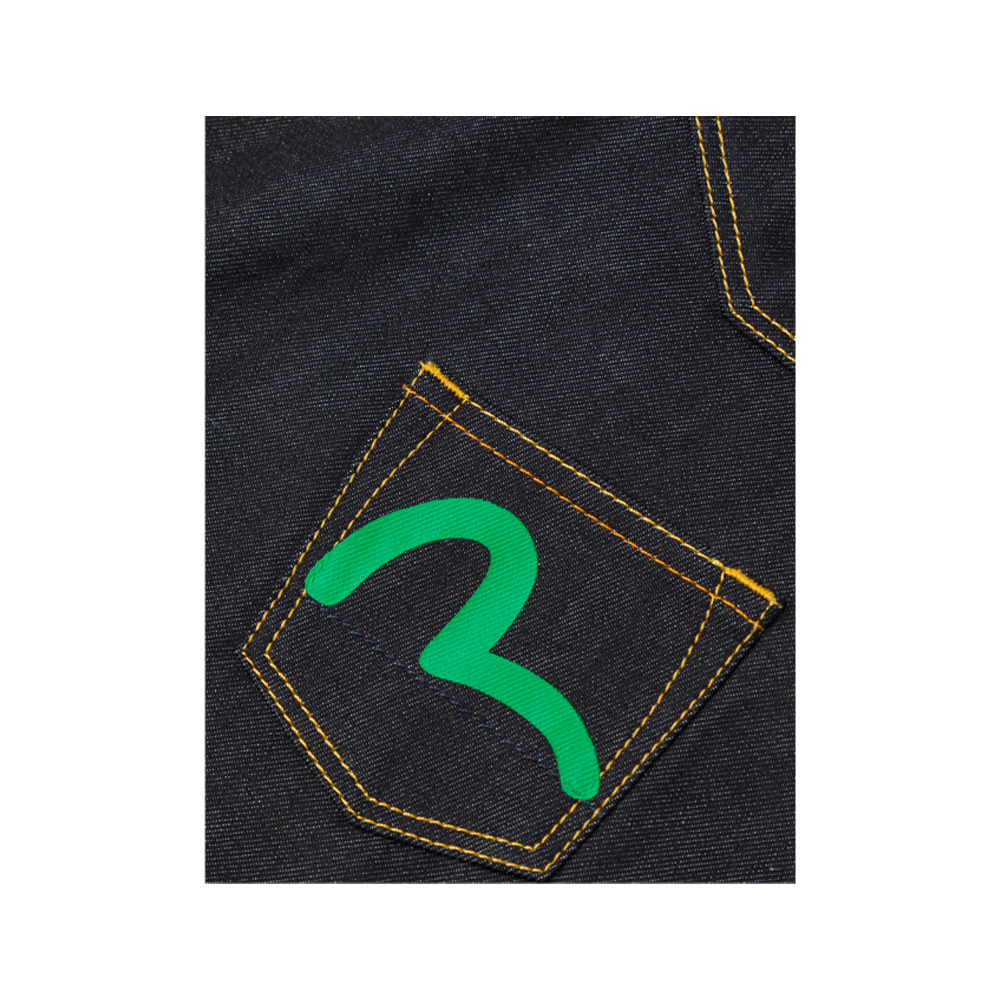 Evisu Multi-Pocket Regular Fit Jeans Indigo 2EAHTM4JE125600DN - Image 5