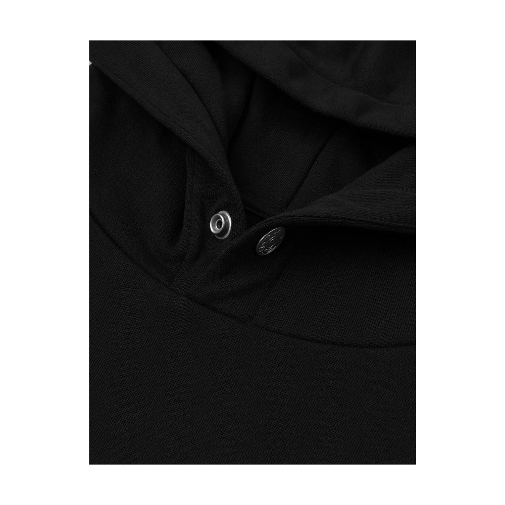 Evisu Seagull Print Relax Fit Hoodie Black 2EAHTM5SW1252RXCT - Image 4