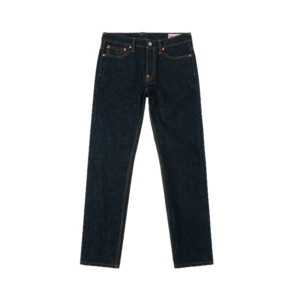 Evisu Grey-White Seagull Print Pocket Selvedge Jeans Indigo 2EAHTM6JE100117DN - Image 2