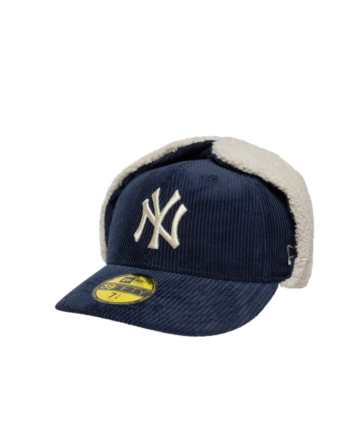 New Era New York Yankees MLB Cord Dogear 59FIFTY Fitted Cap Navy 60758938