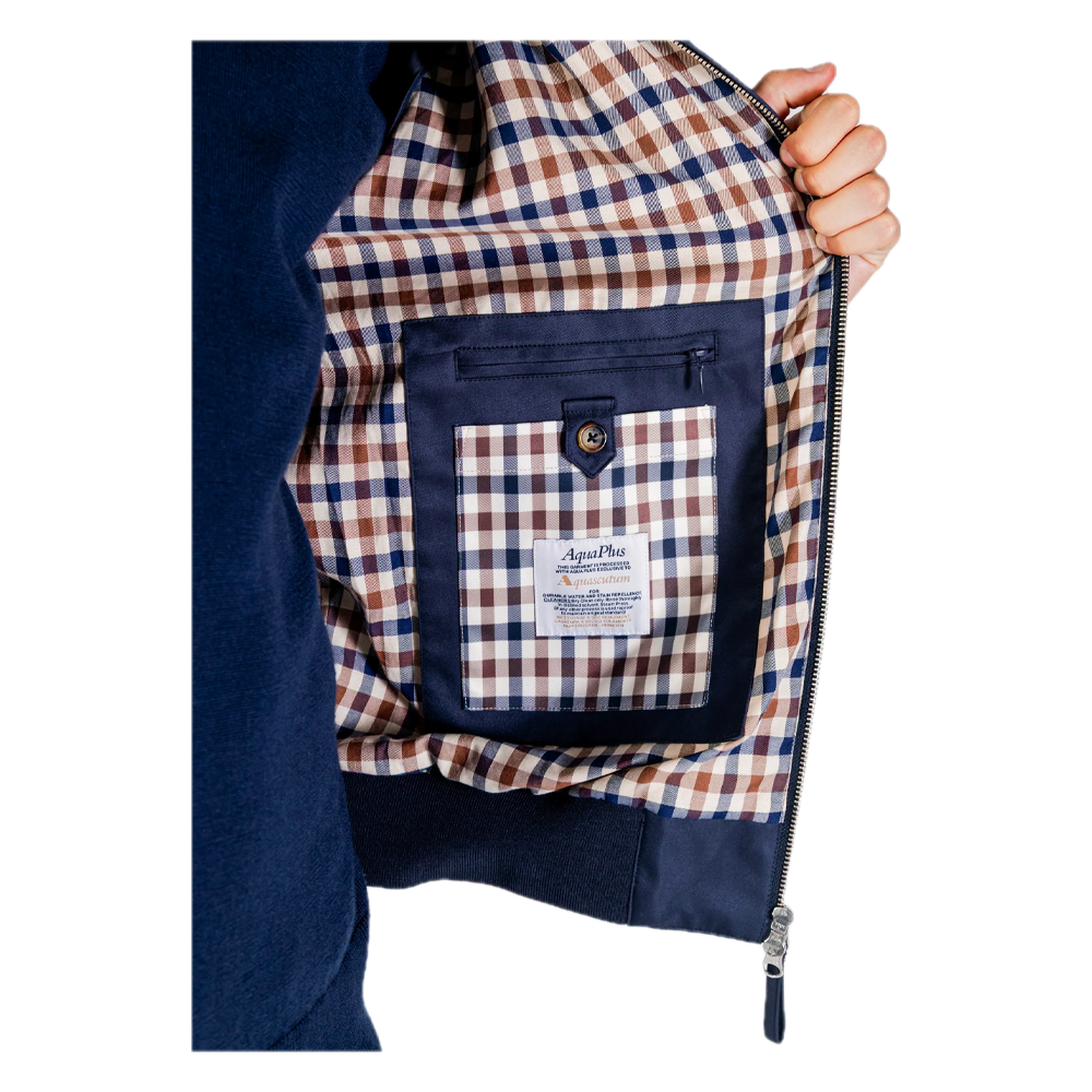 Aquascutum Active Archival Regent Jacket Navy AA_A005_JK004_NVY - Image 3