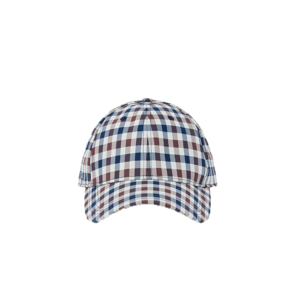 Aquascutum Active Lamina Baseball Cap Club Check AA_A006_CP003