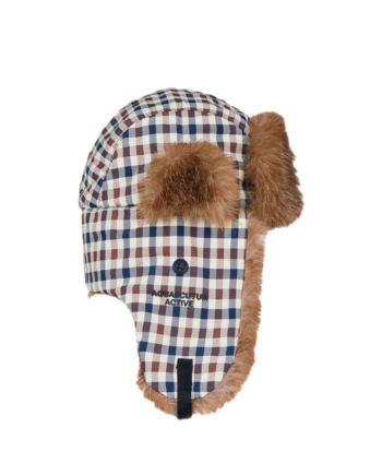 Aquascutum Active Lamina Pilot Hat Club Check AA_A006_CP005_CCH