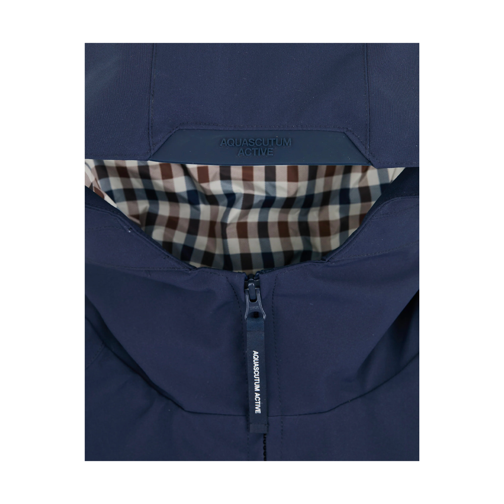 Aquascutum Active Soft Shell Short Parka Navy AA-A006-JK031_NVY - Image 5