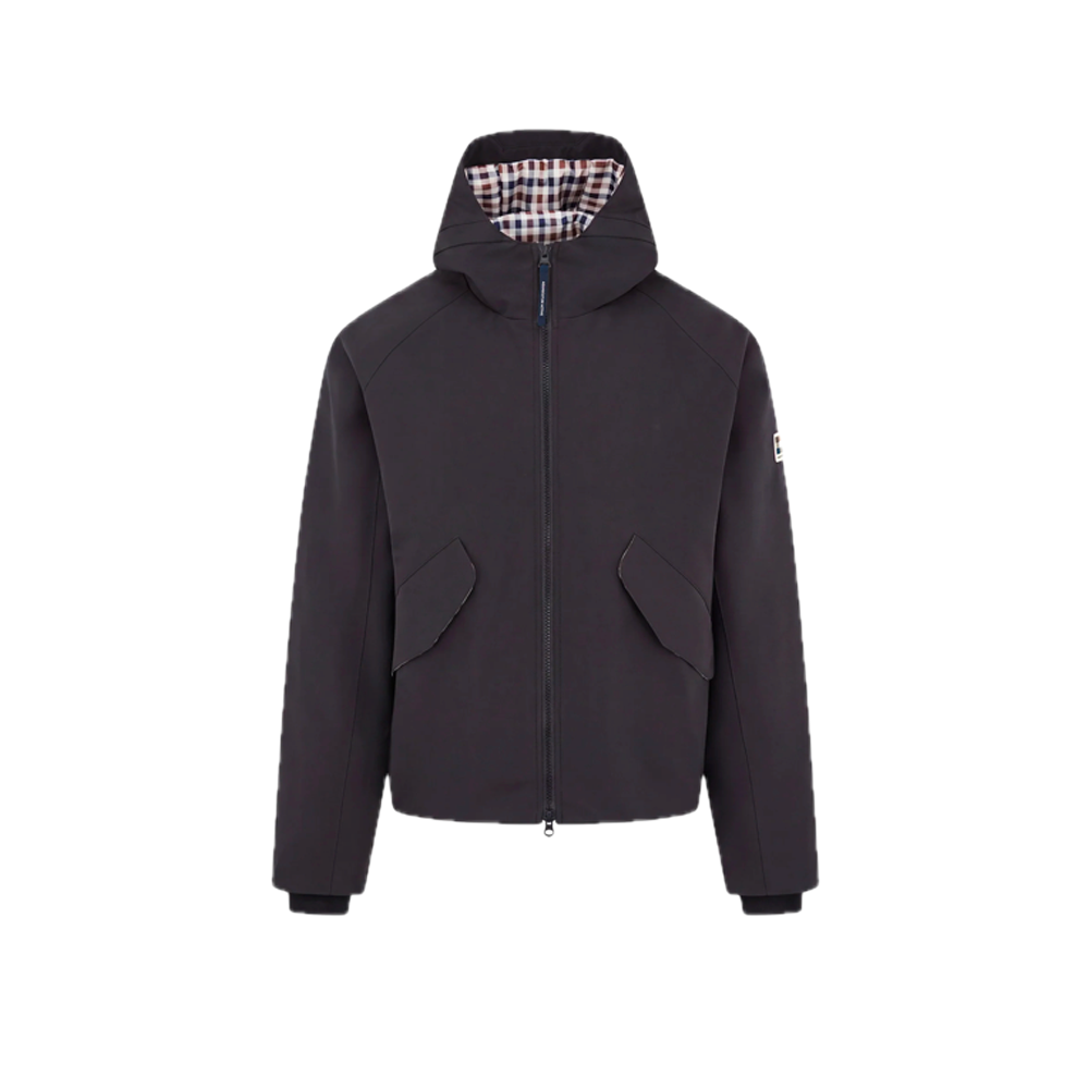 Aquascutum Active Soft Shell Short Parka Black AA-A006-JK031_BLK