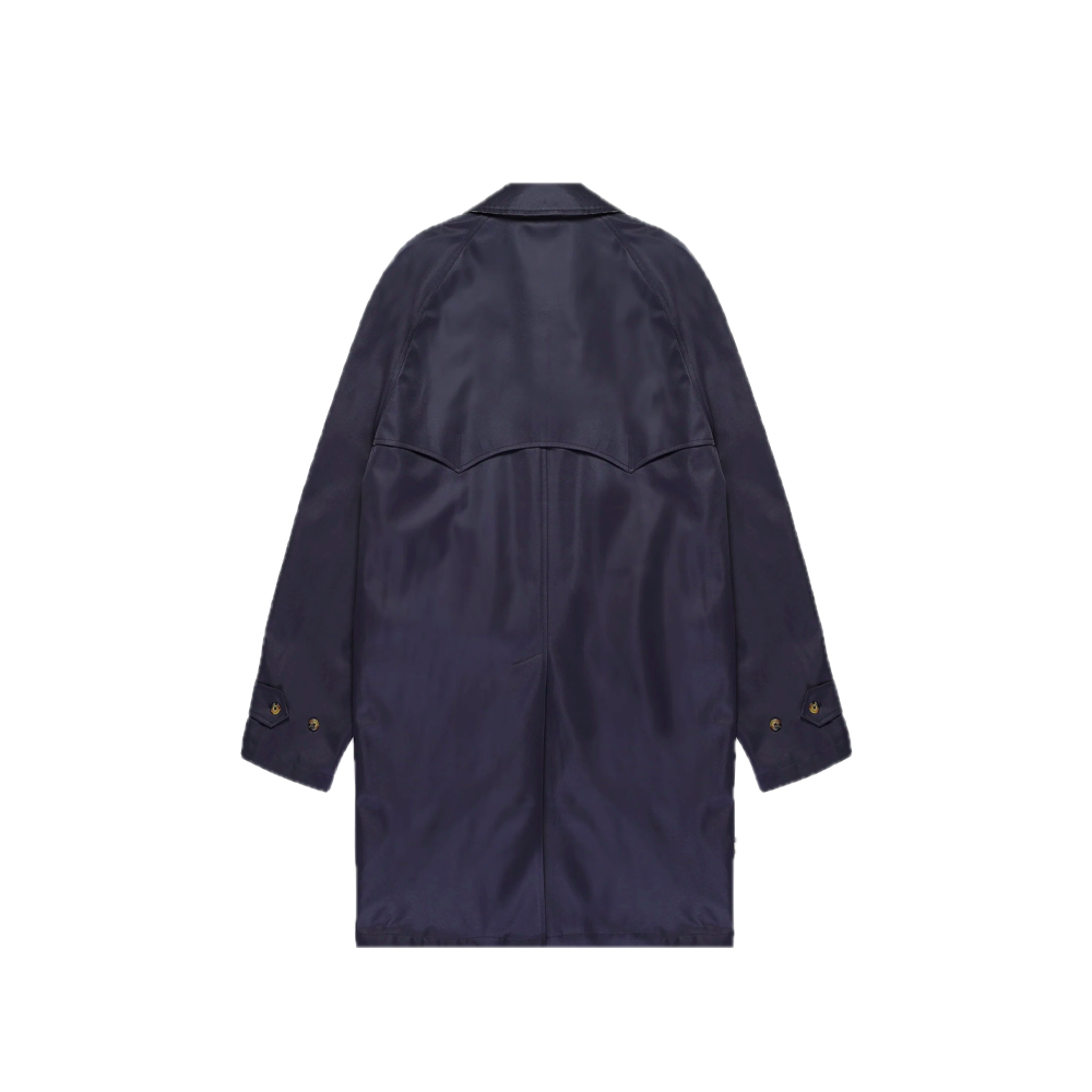 Aquascutum Active Archival Mac Coat Navy AA_A005_JK001_NVY - Image 2