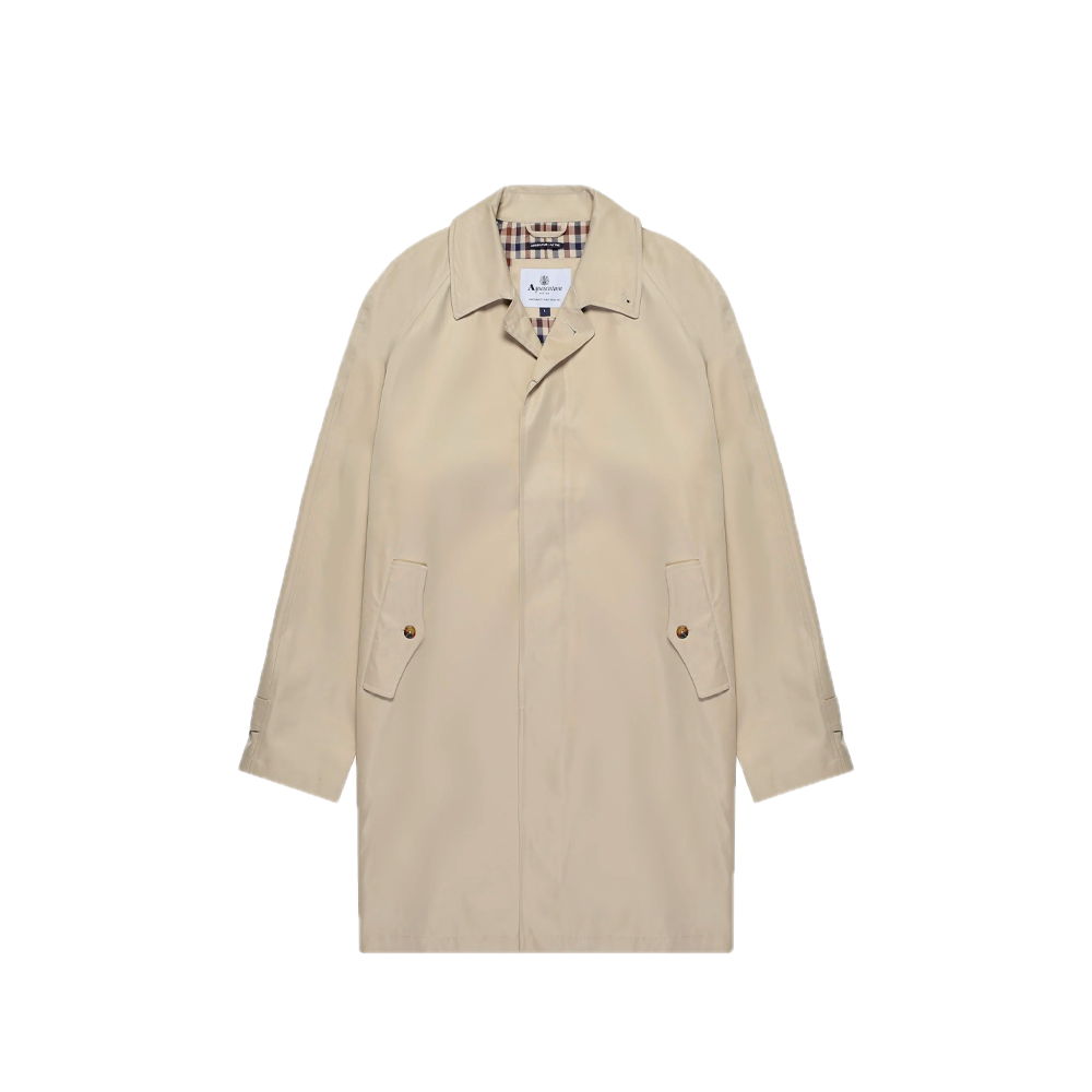 Aquascutum Active Archival Mac Coat Beige AA_A005_JK001_BEG