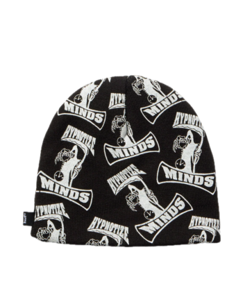 HUF x Three 6 Mafia Skull Beanie Black BN00215_BLK