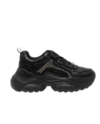 Buffalo Bliss Punk Vegan Nappa Black BU311A1O6