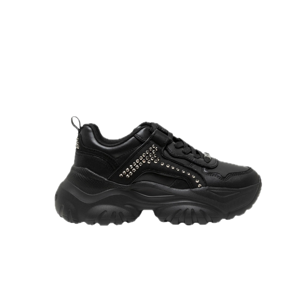 Buffalo Bliss Punk Vegan Nappa Black BU311A1O6